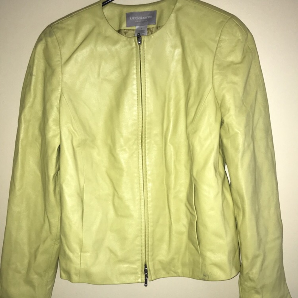 Leather jacket